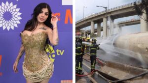 Karely Ruiz busca ayudar a lesionados por explosión de pipa en Iztapalapa