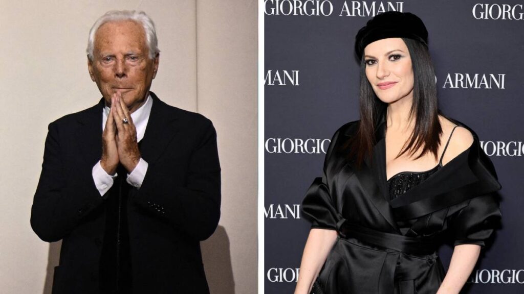 Laura Pausini Giorgio Armani