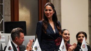 Libia Dennise presume en Palacio Nacional caída récord de homicidios en Guanajuato