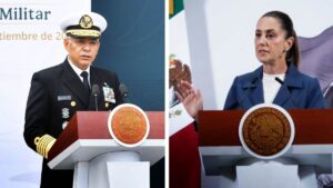 Sheinbaum respalda autocrítica de la Marina por corrupción en mandos navales