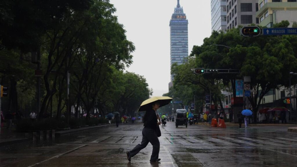 Lluvias en CDMX seguirán este miércoles.
