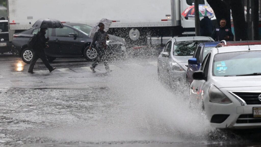 Seguirá lloviendo en la CDMX