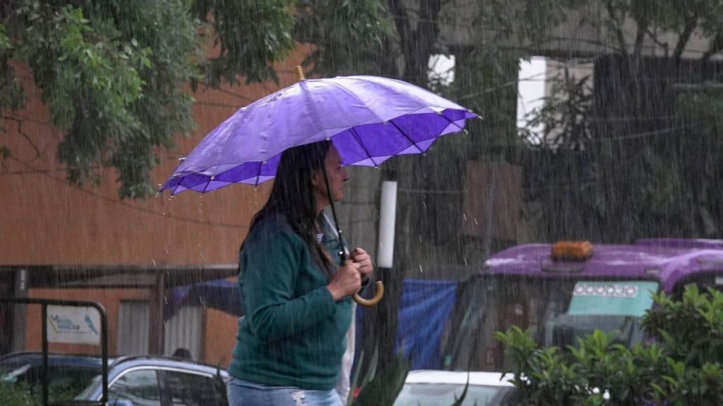 Lluvias en la CDMX