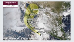 Lorena impactaría dos veces: Baja California Sur y Sonora, en alerta