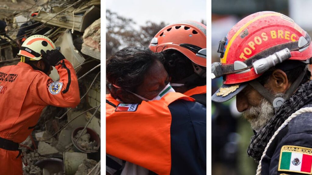 Los Topos Rescatistas Heroes Mexicanos