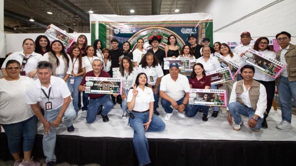 Lotería Nacional honra a migrantes con Premio Mayor de 255 mdp