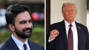 Trump amenaza con cortar fondos a Nueva York si gana Mamdani