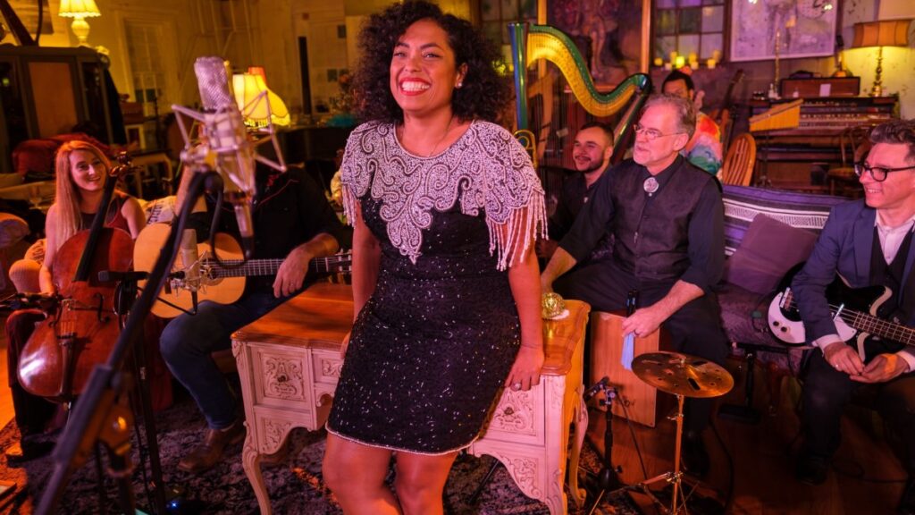 Mireya Ramos, del mariachi Flor de Toloache, ganadora de un Latin Grammy