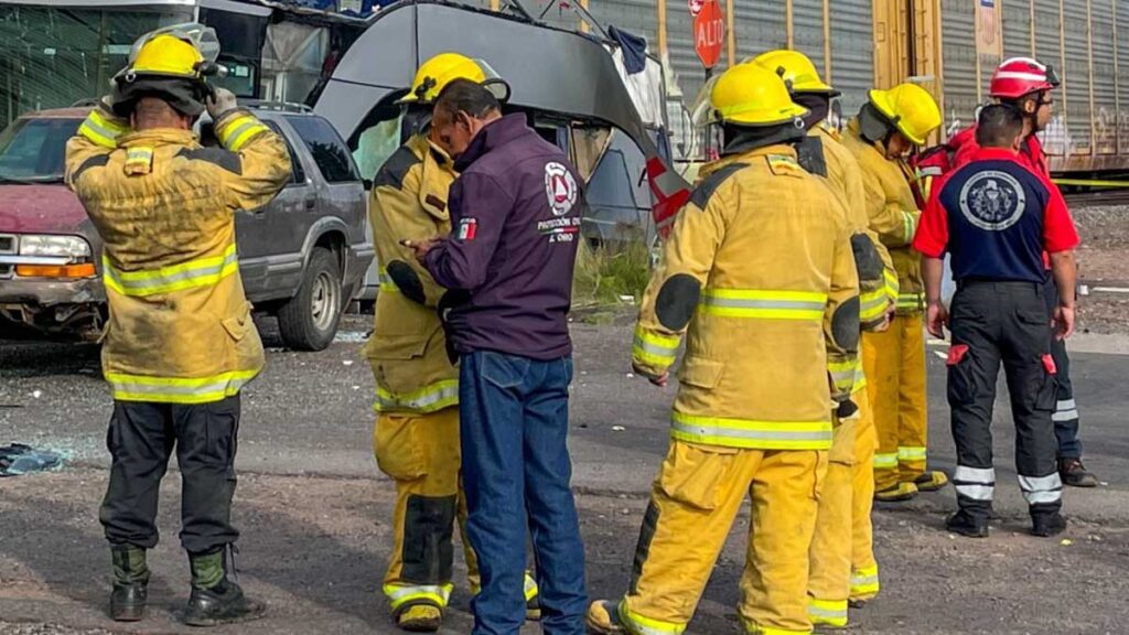 Reportan accidente en la Monterrey-Saltillo.