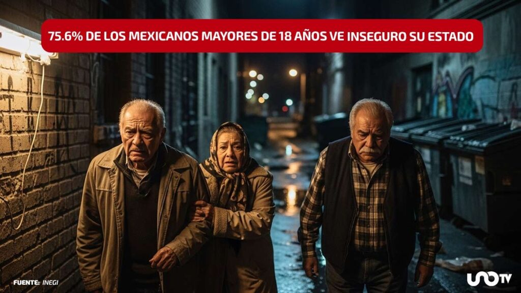 Morelos, Tabasco y Guanajuato: los estados donde más miedo da vivir, según Inegi