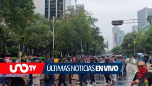 Marcha Ayotzinapa 2025 en vivo: últimas noticias de la manifestación de hoy en CDMX