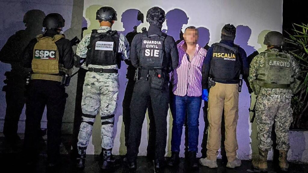 Detienen en Zamora a “El Calabazo”, objetivo prioritario ligado a homicidio, secuestro y venta de drogas en Michoacán.