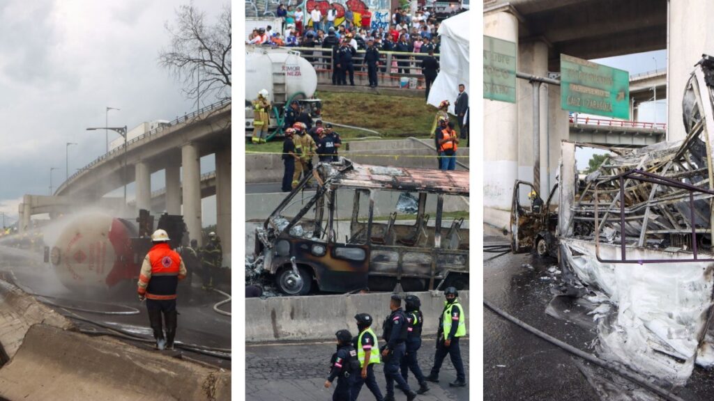 explosión en Puente de la Concordia Iztapalapa