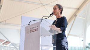 “Si están esos gritos y no hay respeto, nos vamos”: Sheinbaum tras abucheos a gobernador de Jalisco