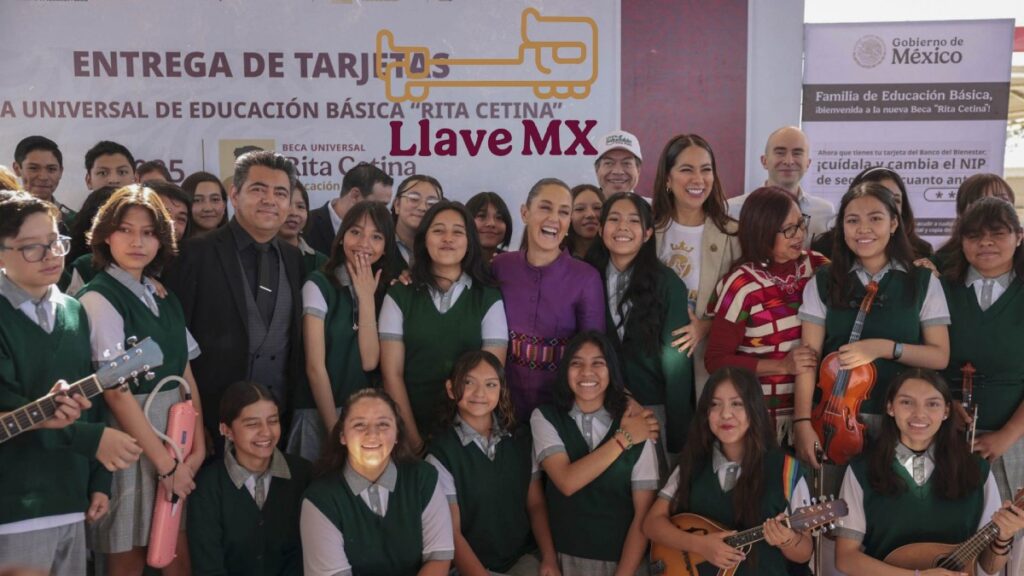 Cómo usar Llave MX para tu beca Rita Cetina. Cuartoscuro