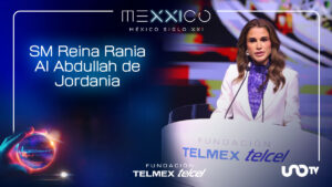 Reina Rania en México Siglo XXI: “sin humanidad, la tecnología está vacía”
