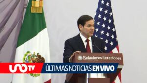 Marco Rubio ofrece conferencia de prensa en la cancillería tras reunión con Sheinbaum; sigue aquí el minuto a minuto