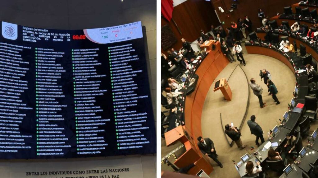 Senado aprueba reforma contra la extorsión