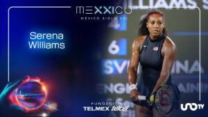 Serena Williams, la leyenda del tenis, llegará al Auditorio Nacional para participar en México Siglo XXI