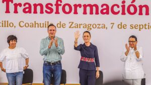 Sheinbaum reitera que se dará justicia a trabajadores de Altos Hornos de México; promete recuperar industria