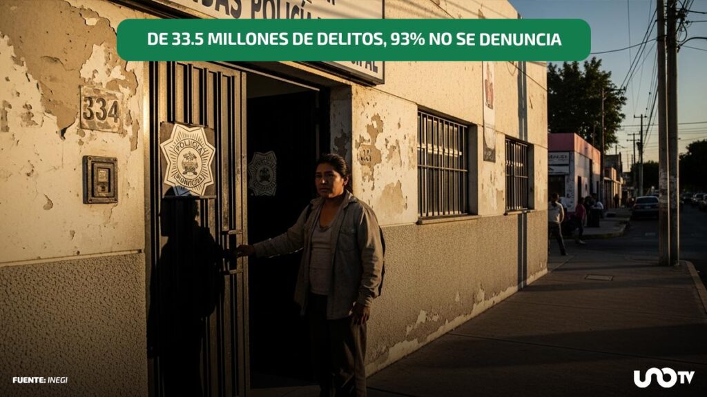 Delitos no se denuncian en México