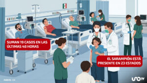 Alerta por sarampión en México: 4 mil 452 casos y 18 muertes, ve esquema de vacunación por brote
