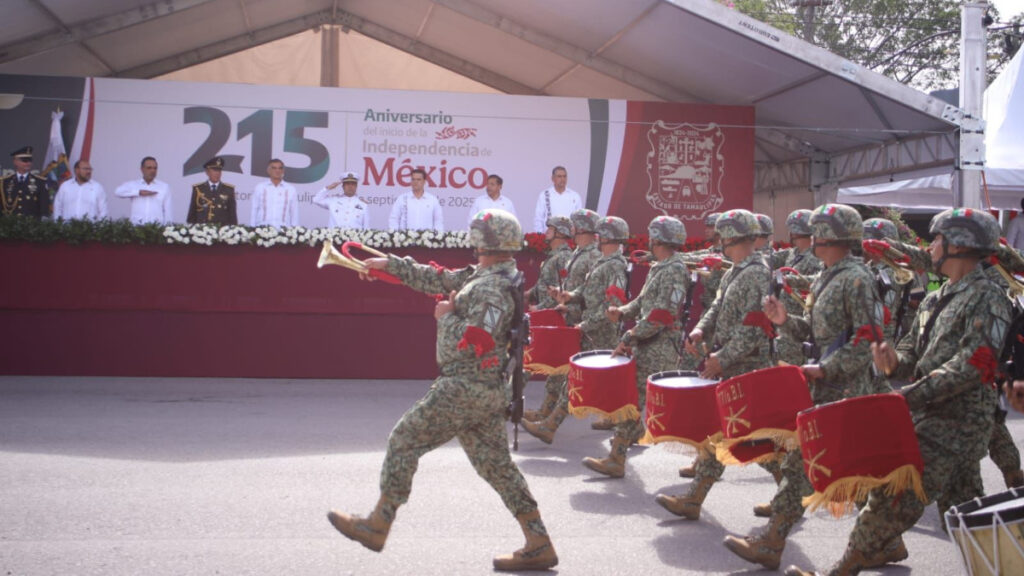 Desfile septiembre Tamaulipas