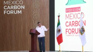 Inaugura Américo la 5ª edición del México Carbon Forum en Tampico