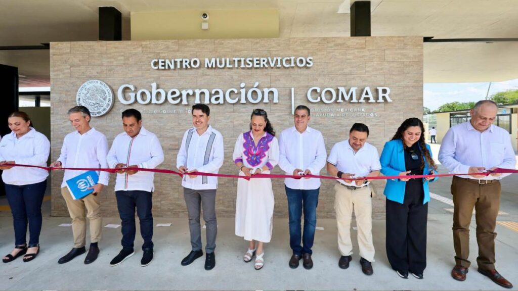 Inauguran en Tapachula nuevo centro para atención de refugiados