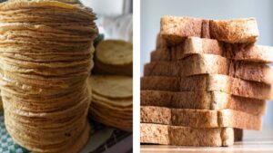 Tortilla vs pan de caja: ¿cuál es la mejor opción para consumir?