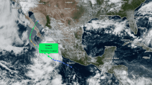 Tormenta tropical Lorena: apps y mapas para seguir su trayectoria en vivo desde tu celular