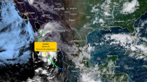 Huracán Lorena categoría 1: apps y mapas para seguir su trayectoria en vivo desde tu celular