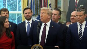 Trump regresa el Comando Espacial a Huntsville y anuncia “Cúpula Dorada” antimisiles