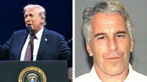 Publican supuesta carta de cumpleaños de Trump a Jeffrey Epstein