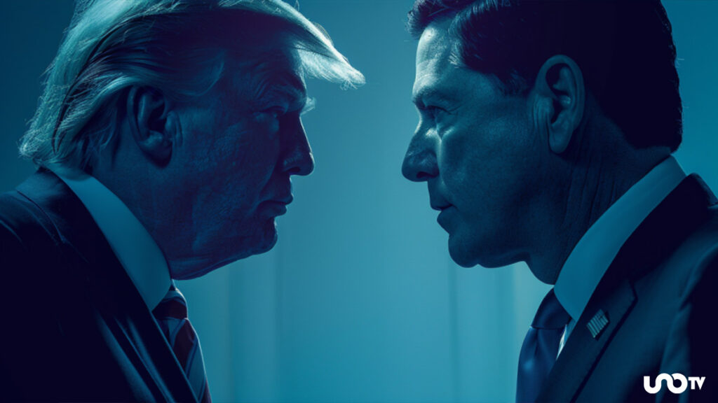 Donadl Trump y James Comey