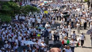 Conoce las rutas de la megamarcha de hoy en Veracruz