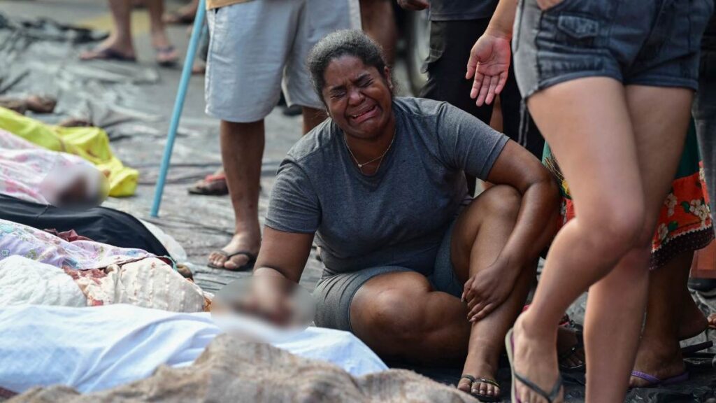 Operativo en Rio deja 119 muertos: la operación policial más letal en la historia de Brasil