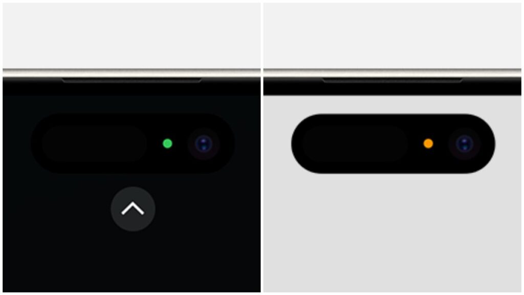 ¿Qué significan los puntos verde y naranja que aparecen en la parte de arriba de un iPhone o Android?