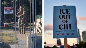 Despliegan cientos de soldados en Chicago tras órdenes de Donald Trump