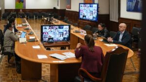 Sheinbaum da seguimiento a los cinco estados afectados por lluvias