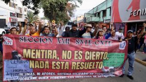 Sección 22 de la CNTE anuncia protestas para este viernes 24 de octubre en Oaxaca