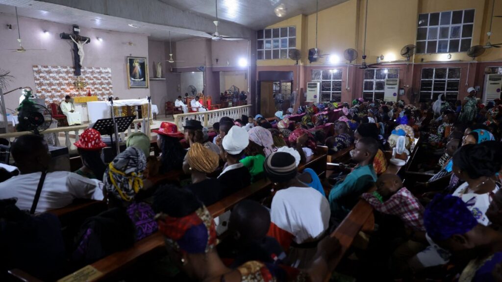 Comunidad cristiana en Nigeria