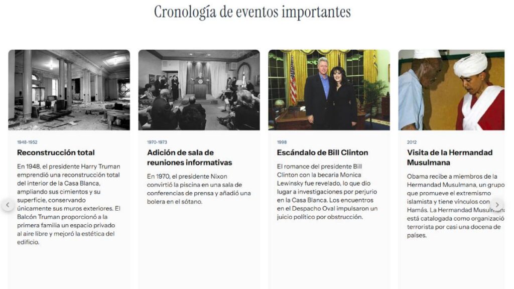 Trump actualiza la página de la Casa Blanca tras críticas por demoler el Ala Este