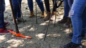 Hallan 48 bolsas con restos humanos en fosa clandestina en Jalisco