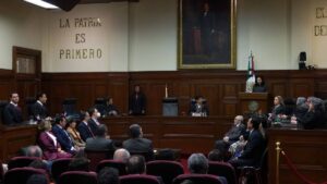 Error durante informe del TEPJF: ponen tema de Marc Anthony en lugar del Himno Nacional