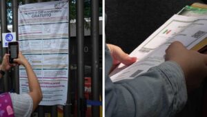 Resignados, ciudadanos acuden a tramitar CURP biométrica