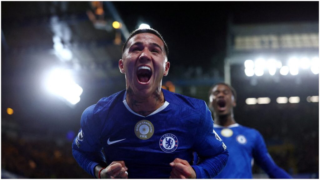 Estêvão Willian celebra un gol | Action Images via Reuters/Matthew Childs