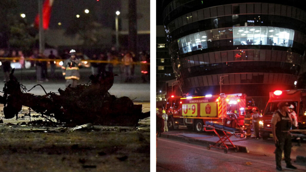 explota coche bomba en Ecuador