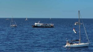 Interceptan 13 barcos de la Flotilla Global Sumud; 30 barcos restantes siguen navegando rumbo a Gaza