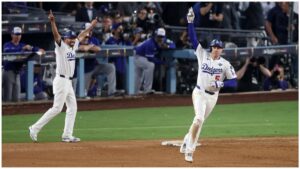 Shohei Ohtani brilla y Dodgers ganan maratón histórico de 18 entradas ante Toronto en el juego 3 de la Serie Mundial